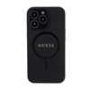 Guess Saffiano MagSafe - Etui iPhone 13 Pro (czarny)
