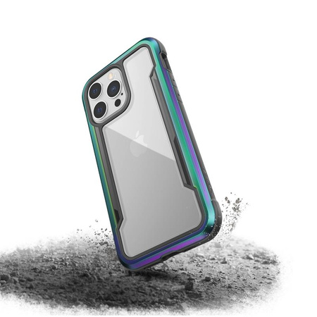 X-Doria Raptic Shield Pro - Etui iPhone 13 Pro (Anti-bacterial) (Iridescent)