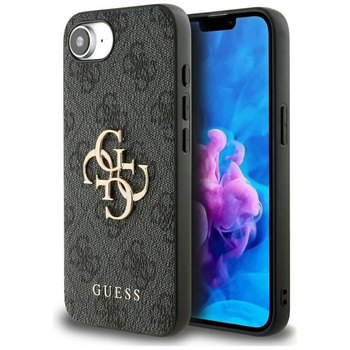 Guess 4G Big Logo - Etui do iPhone 16e (czarny)