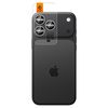 Spigen Optik Pro GLAS.TR EZ Fit Camera Protector 2-Pack - Szkło ochronne na obiektyw do iPhone 16 Pro / 16 Pro Max / 17 Pro / 17 Pro Max (2 szt) (Silver)