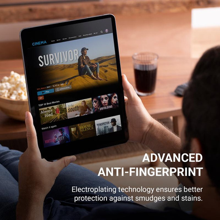 Crong 3D Armour Glass – Szkło hartowane iPad Air 11” M3 (2025) / iPad Air 11” M2 (2024) / iPad Pro 11" (2022-2018)