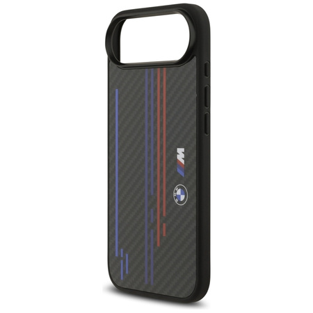 BMW M Kevlar Lines & Logo MagSafe - Etui iPhone Air (czarny)