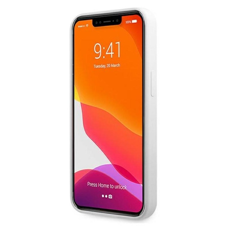 Karl Lagerfeld Silicone Karl & Choupette - Etui iPhone 13 Pro Max (biały)