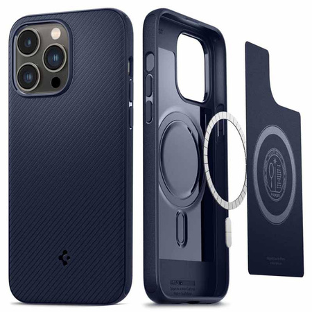 Spigen Mag Armor – Etui do iPhone 14 Pro (Granatowy)