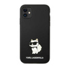 Karl Lagerfeld Silicone NFT Choupette - Etui iPhone 11 (czarny)