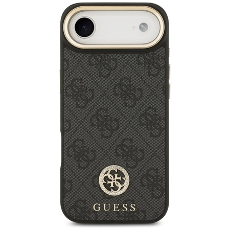 Guess 4G Strass Logo MagSafe - Etui iPhone Air (czarny)