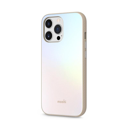 Moshi iGlaze Slim Hardshell Case - Etui iPhone 13 Pro (system SnapTo) (Astral Silver)