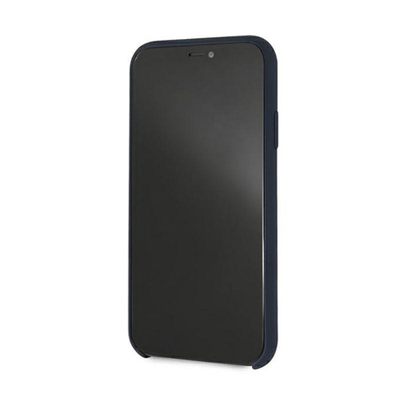BMW Silicone Signature Logo - Etui iPhone Xr (granatowy)