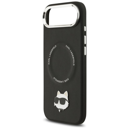 Karl Lagerfeld Choupette Pin MagSafe - Etui iPhone Air (czarny)