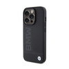 BMW Leather Hot Stamp - Etui iPhone 15 Pro Max (czarny)