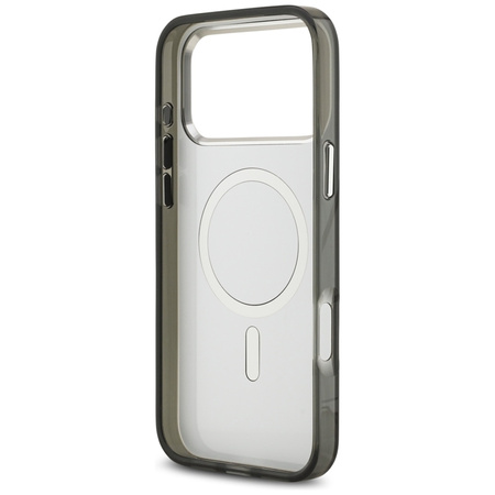 Karl Lagerfeld IML Aquarelle Karl & Choupette & Logo MagSafe - Etui iPhone 17 Pro (czarny)