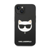 Karl Lagerfeld Choupette Head MagSafe Silicone - Etui iPhone 14 Plus (czarny)