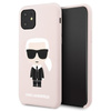 Karl Lagerfeld Fullbody Silicone Iconic - Etui iPhone 11 (Pink)