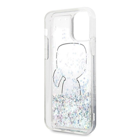 Karl Lagerfeld Glitter Iridescent Iconic - Etui iPhone 11