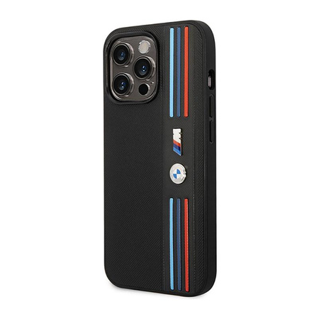 BMW Tricolor M Collection - Etui iPhone 14 Pro Max (czarny)