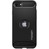 Spigen Rugged Armor - Etui do iPhone SE 2022 / SE 2020 / 8 / 7 (Czarny)