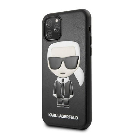 Karl Lagerfeld Iconic Karl Embossed Fullbody - Etui iPhone 11 Pro (Black)