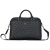 Guess 4G Zipper Pocket Triangle Logo - Torba na notebooka 15" (czarny)