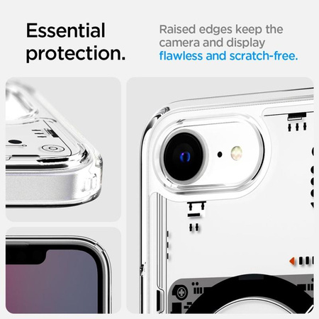 Spigen Ultra Hybrid Mag MagSafe - Etui do iPhone 16e (Zero One)