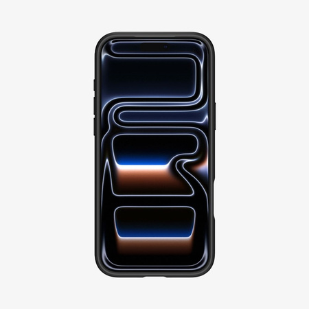 Spigen Ultra Hybrid Mag MagSafe - Etui do iPhone 17 Pro (Frost Black / Orange)