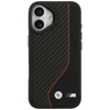 BMW M Carbon Line & Logo MagSafe - Etui iPhone 17 (czerwony)