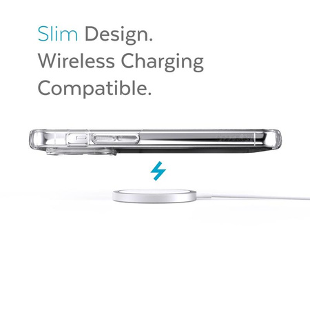 Speck Presidio Perfect-Clear - Etui iPhone 13 Pro Max / iPhone 12 Pro Max z powłoką MICROBAN (Clear)