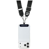 Karl Lagerfeld Universal Crossbody Strap Tether Patch Choupette Metal Logo - Uniwersalny pasek / smycz do telefonu (czarny)
