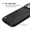 Speck Presidio2 Grip ClickLock & MagSafe - Etui iPhone 17 Pro (Black / Slate Grey / White)