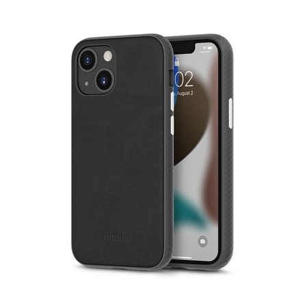 Moshi Overture - Etui 3w1 z klapką iPhone 13 mini (antybakteryjne NanoShield™) (Jet Black)