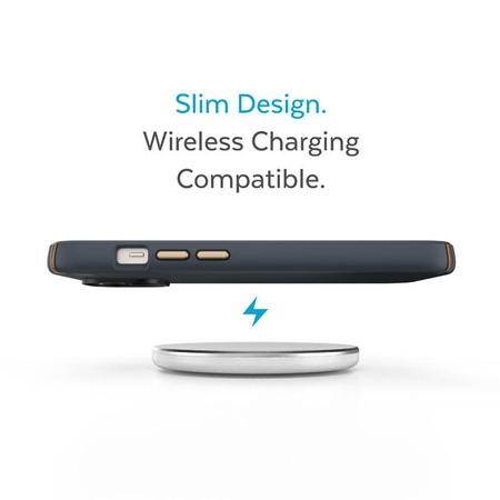 Speck Presidio2 Pro - Antybakteryjne etui iPhone 15 Plus / 14 Plus (Charcoal / Cool Bronze / Slate)