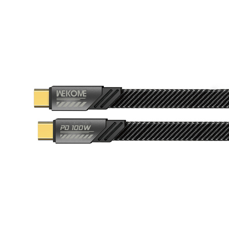 WEKOME WDC-192 Mecha Series - Kabel połączeniowy USB-C do USB-C 100W Fast Charging 1.2 m (Tarnish)