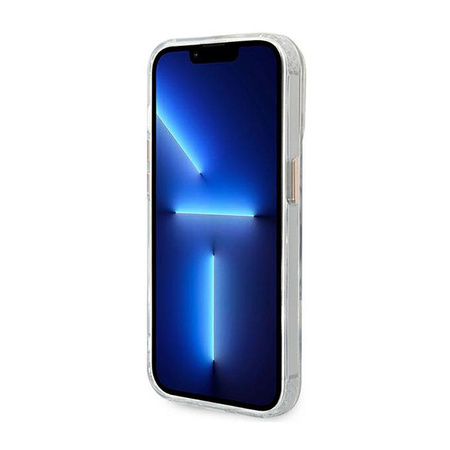 Guess Metal Outline Magsafe - Etui iPhone 14 Pro (przezroczysty)