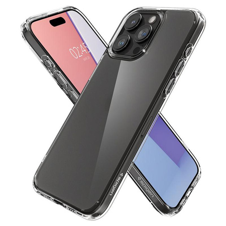 Spigen Ultra Hybrid - Etui do iPhone 15 Pro Max (Frost Clear)