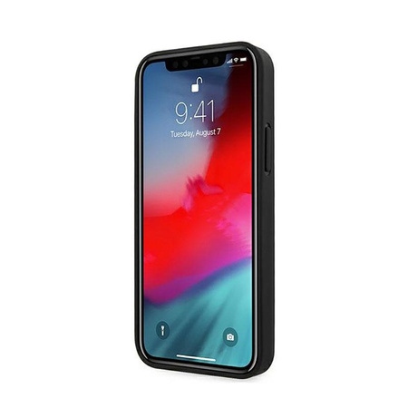 Karl Lagerfeld PU Leather Karl & Choupette Embossed - Etui iPhone 12 / iPhone 12 Pro (czarny)