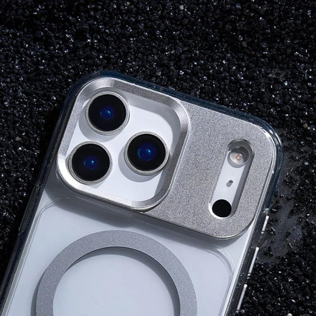 Moshi iGlaze MagSafe - Etui iPhone 17 Pro Max (Luna Silver)