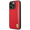 Ferrari Carbon – Etui iPhone 14 Pro Max (Czerwony)