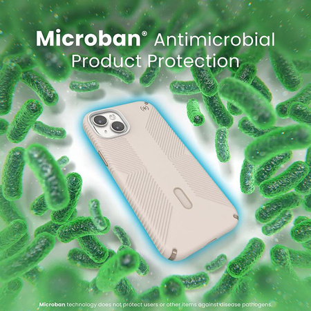 Speck Presidio2 Grip ClickLock & Magsafe - Etui iPhone 15 Plus (Bleached Bone / Heirloom Gold / Hazel Brown)