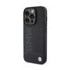 BMW Leather Hot Stamp MagSafe - Etui iPhone 15 Pro Max (Czarny)