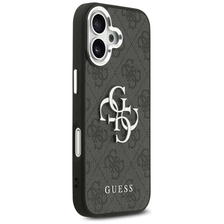Guess 4G Big 4G Classic Logo - Etui iPhone 17 (czarny / srebrny)