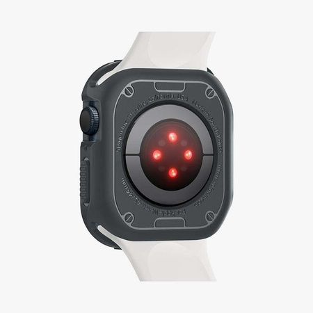 Spigen Rugged Armor - Obudowa do Apple Watch 4/5/6/7/8/9/SE 44/45 mm (Dark Grey)