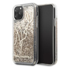 Karl Lagerfeld Signature Glitter Case - Etui iPhone 11 Pro (Gold)