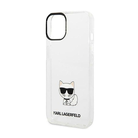 Karl Lagerfeld Choupette Body - Etui iPhone 14 (przezroczysty)