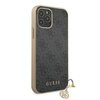 Guess 4G Charms Collection - Etui iPhone 12 Pro Max (szary)