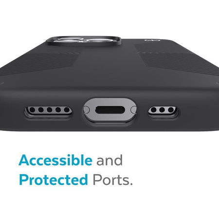 Speck Presidio2 Grip - Antypoślizgowe etui iPhone 13 Pro (Black / Black / White)