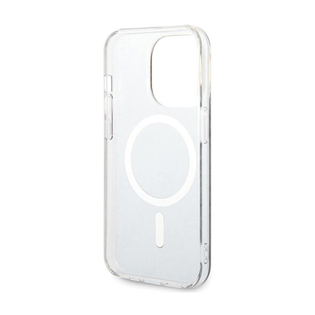 Guess 4G MagSafe - Etui iPhone 15 Pro (czarny)