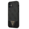 Guess 4G Triangle Collection - Etui iPhone 12 mini (szary)