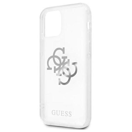 Guess 4G Big Logo Charm - Etui iPhone 11 (srebrny charms)