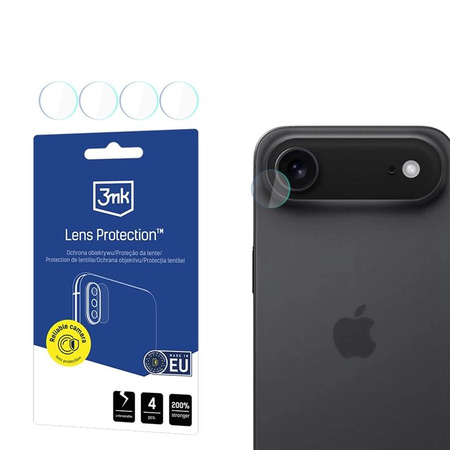 3mk Lens Protection - Szkło na obiektyw aparatu iPhone Air (4 zestawy)