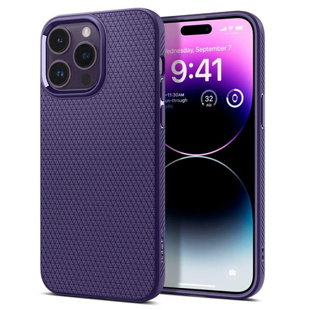 Spigen Liquid Air - Etui do iPhone 14 (fioletowy)