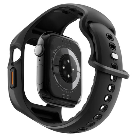 Spigen Liquid Air Pro - Pasek z obudową do Apple Watch 10 46 mm (Matte Black)